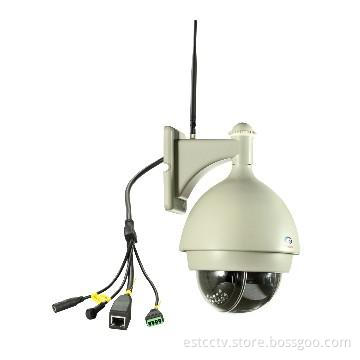 Megapixel Waterproof Dome IP Security Camera with UPNP function